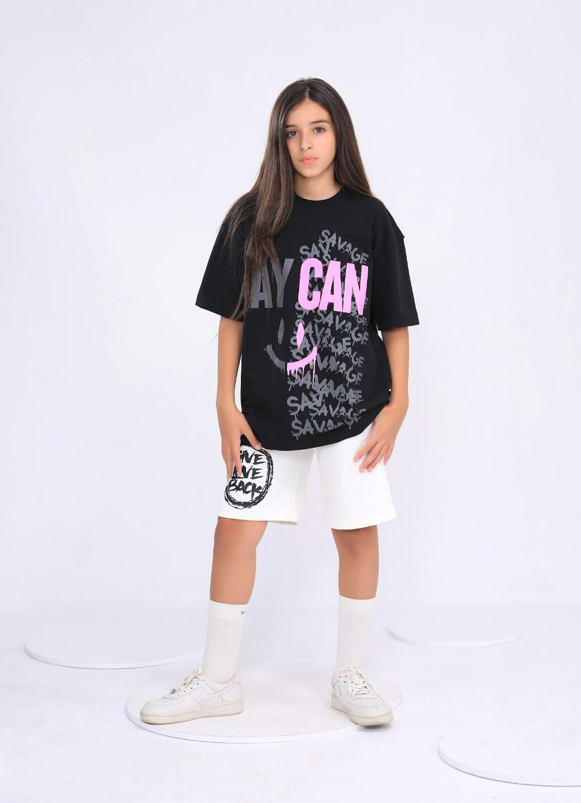 Savage Black tee