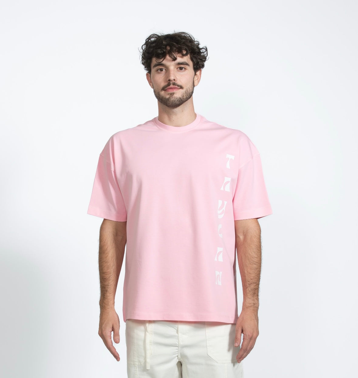 Taycan Pink Star Tee