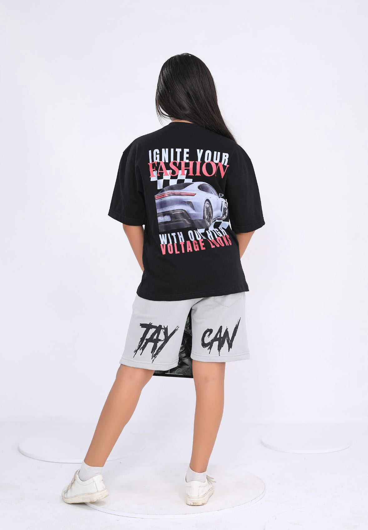 Porsche Black tee