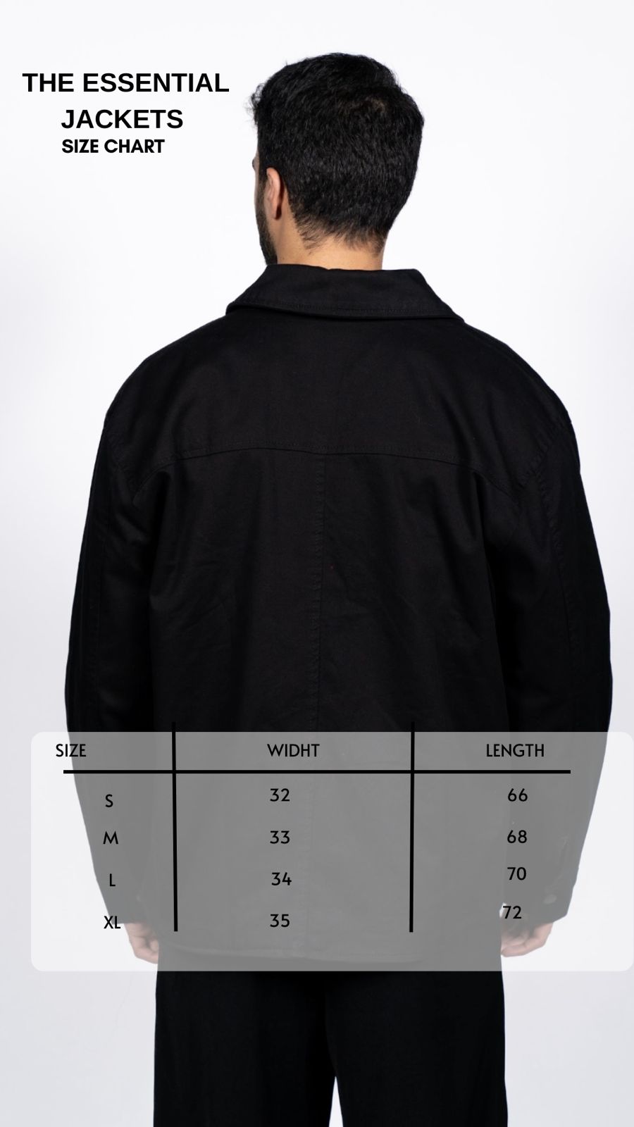 The Essential Jacket Black
