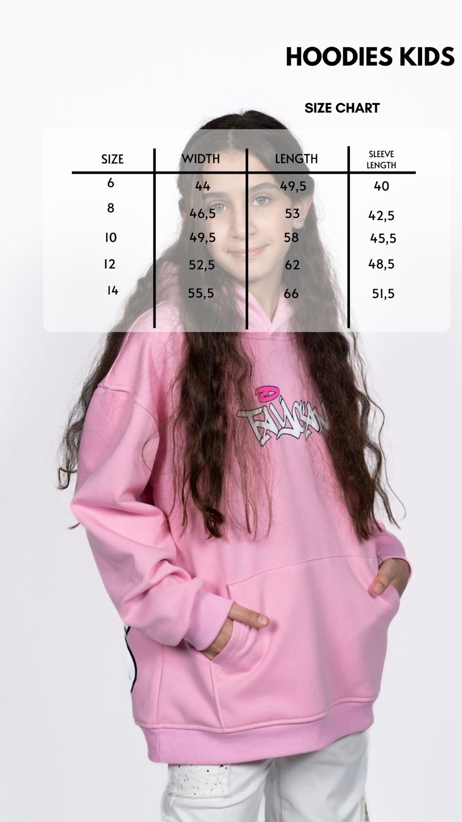 City pink hoodie