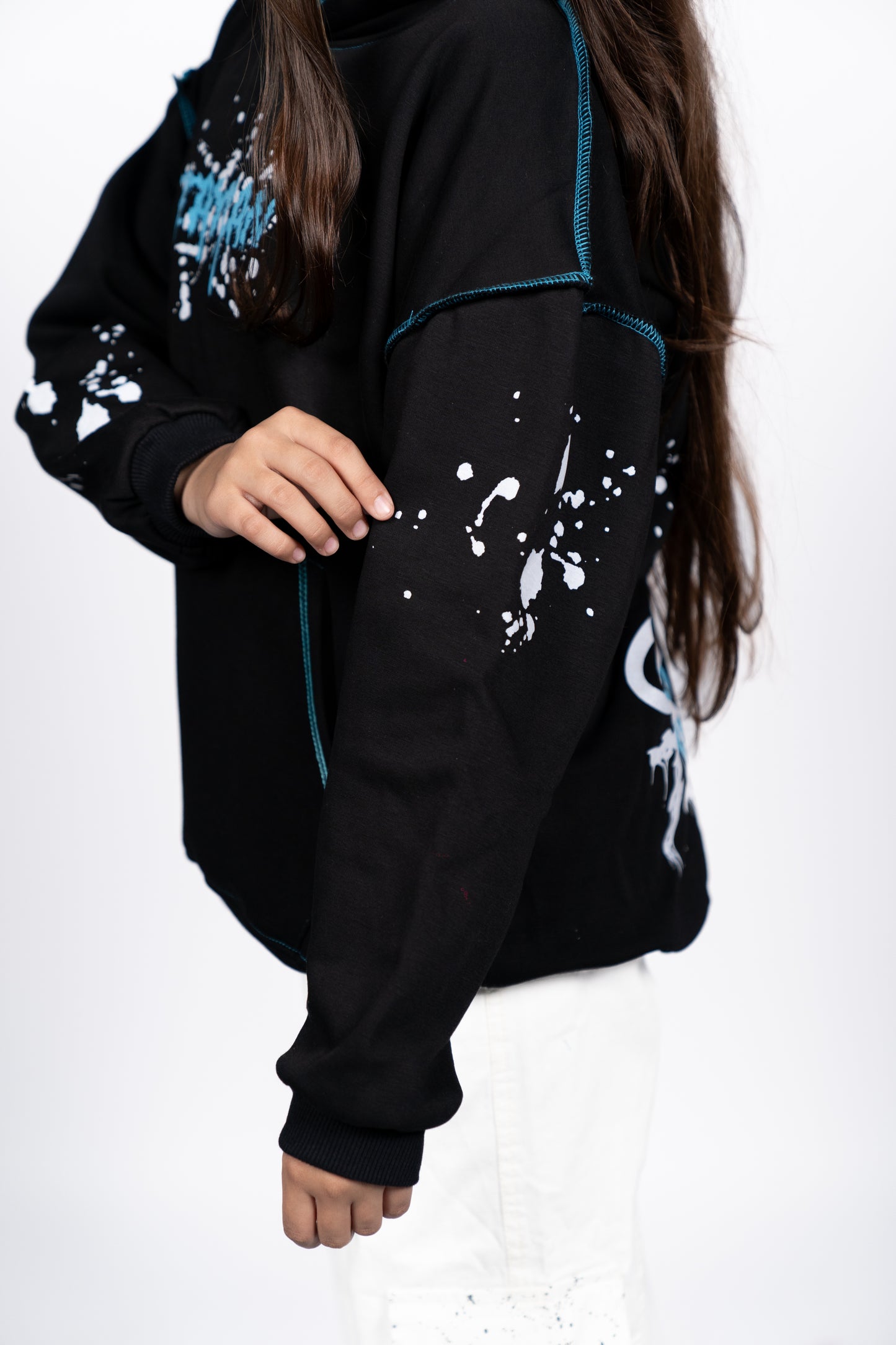 BAD BEAR BLACK HOODIE