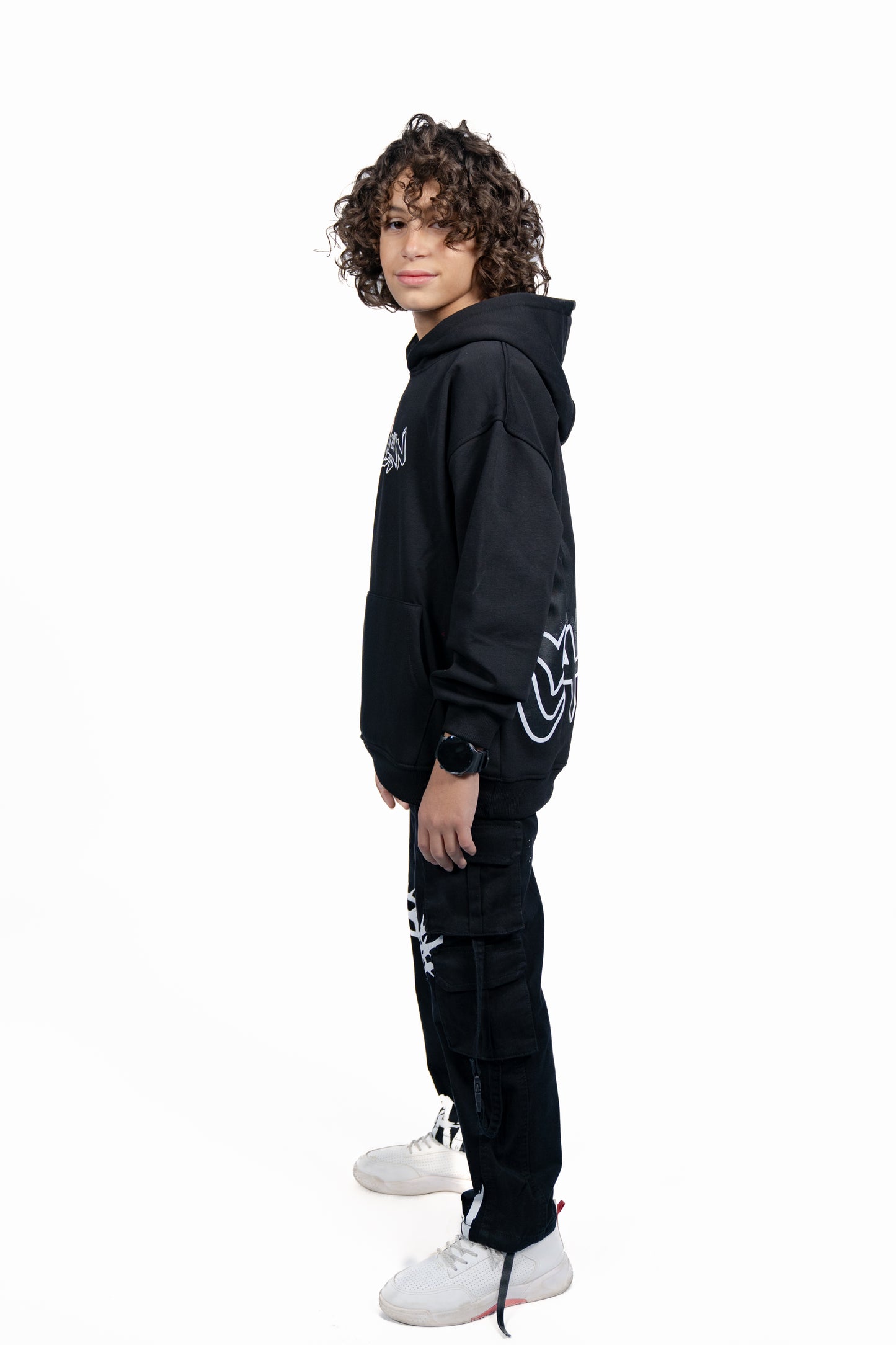 City black hoodie
