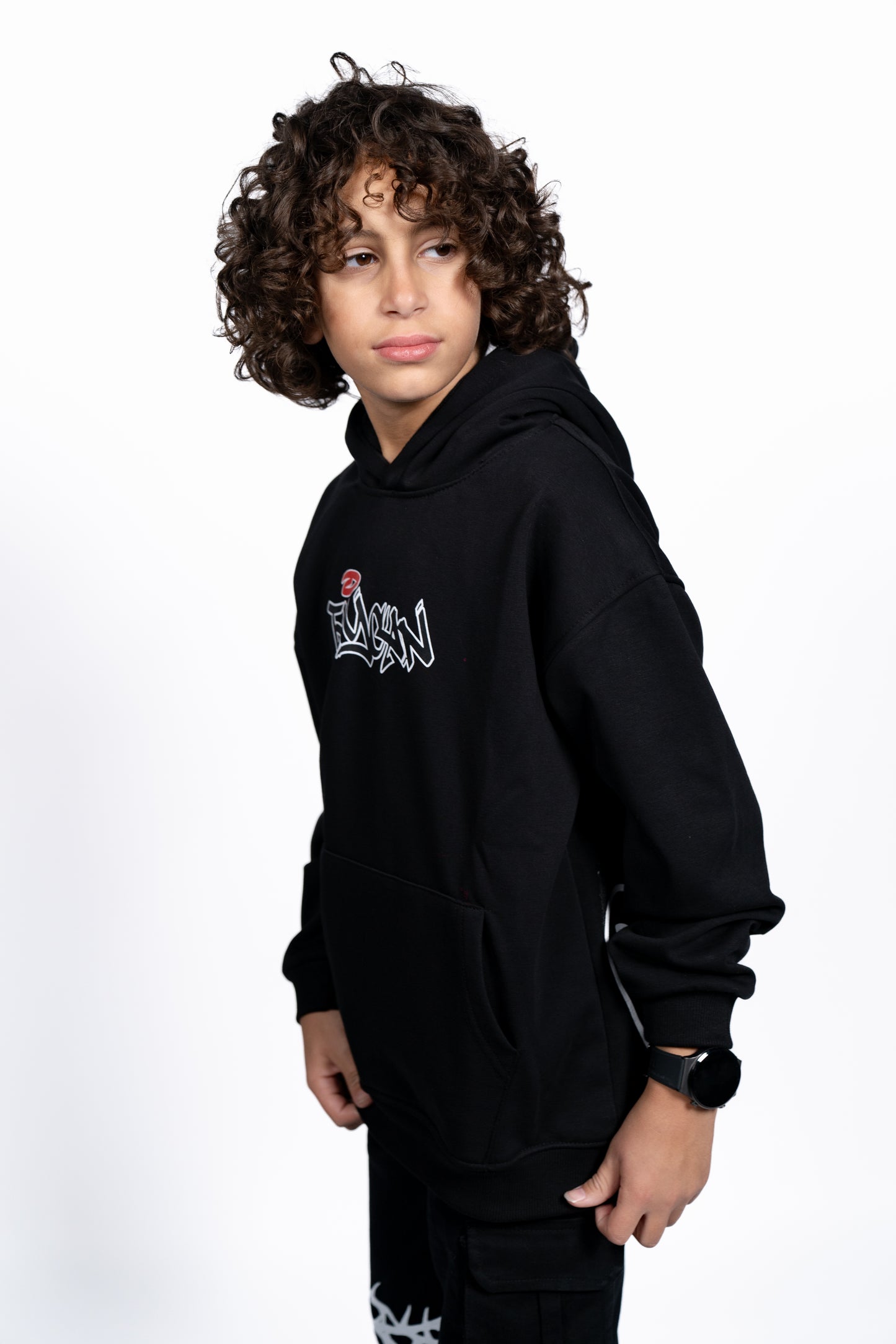 City black hoodie