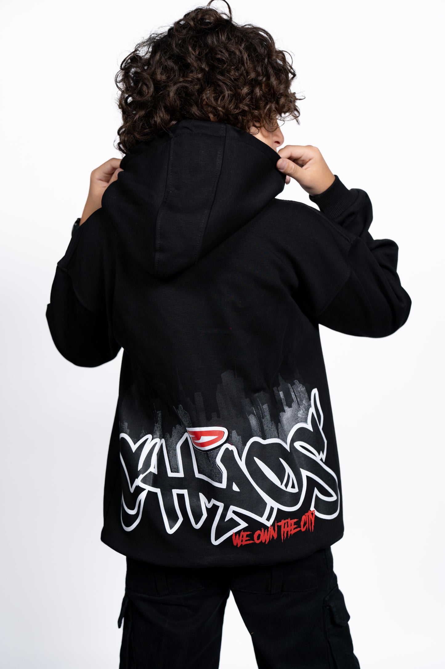 City black hoodie