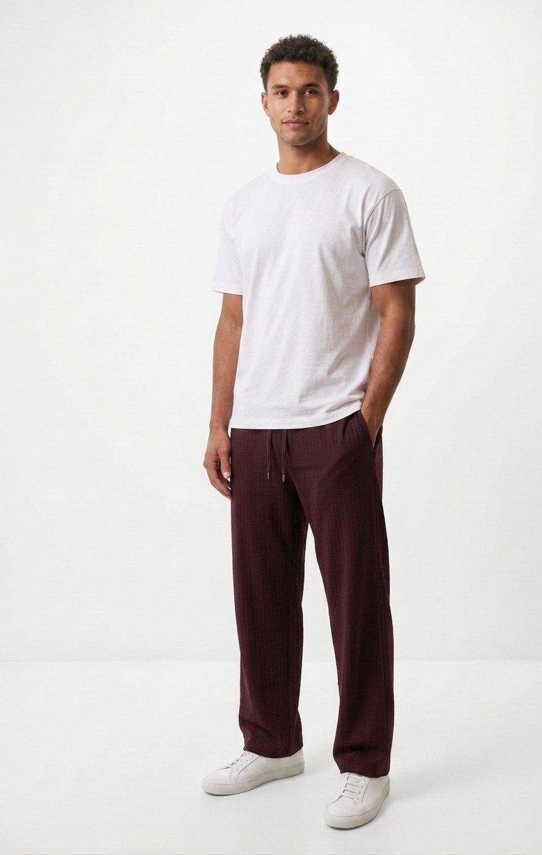 Cloud Pants | Burgundy
