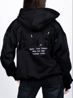 ZIP UP JACKET | BLACK