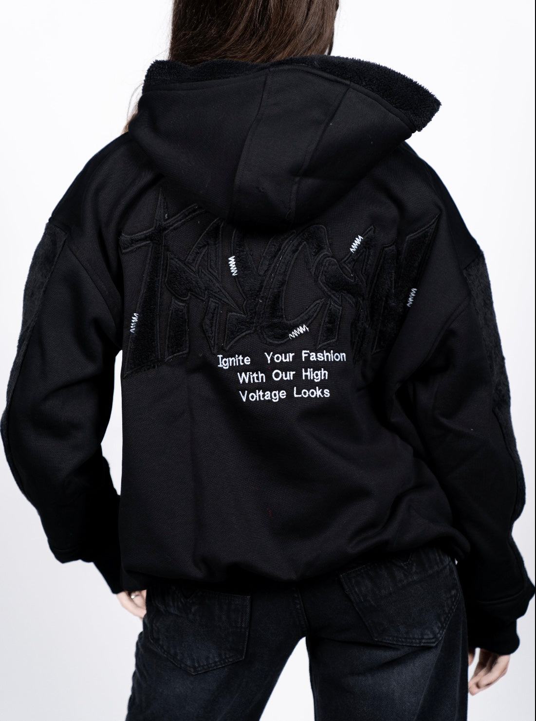 ZIP UP JACKET | BLACK