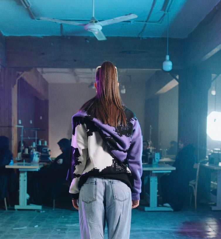 TAYCAN KNIT | PURPLE