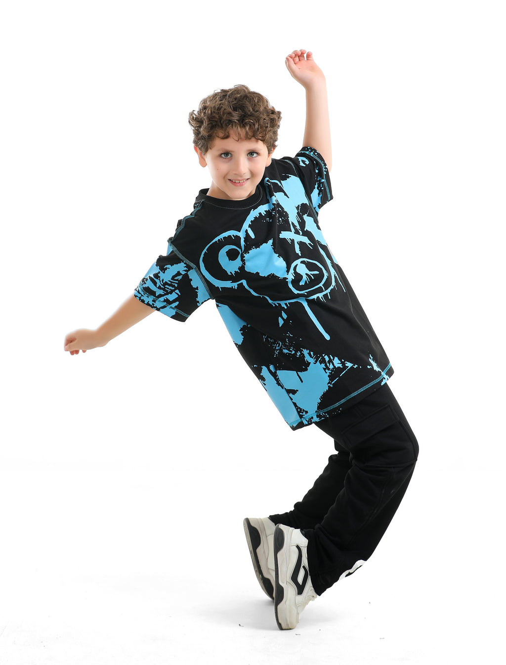 BAD BEAR TEE | BLACK