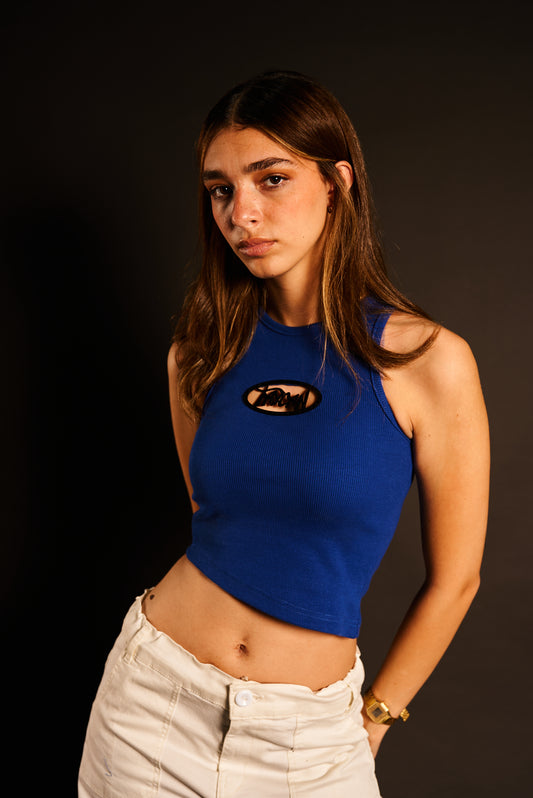 Iron Blue Top