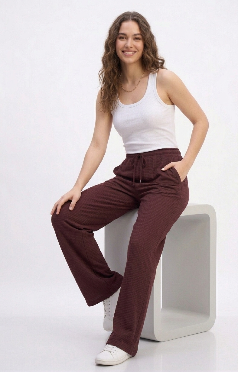 Cloud Pants | Burgundy