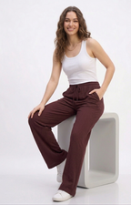 Cloud Pants | Burgundy