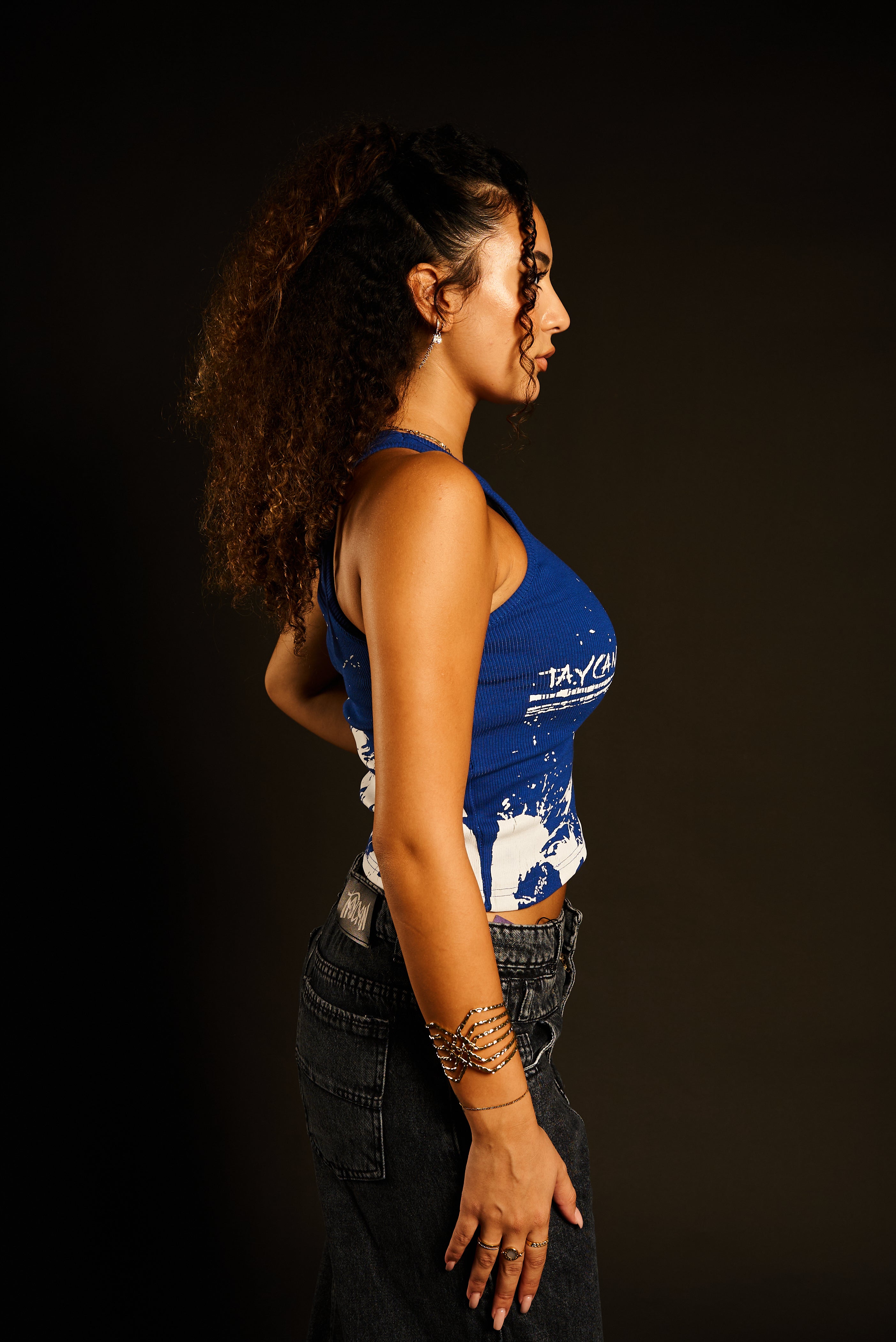 ASYMMETRICAL TOP | BLUE