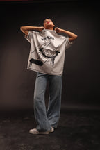 GIVE LOVE BACK TEE | GREY