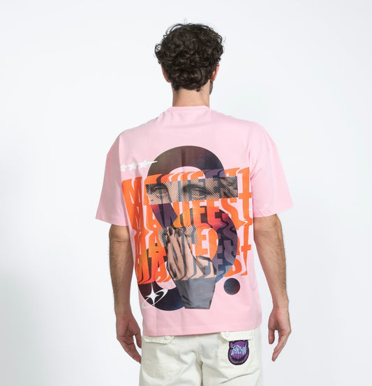 Taycan Pink Star Tee