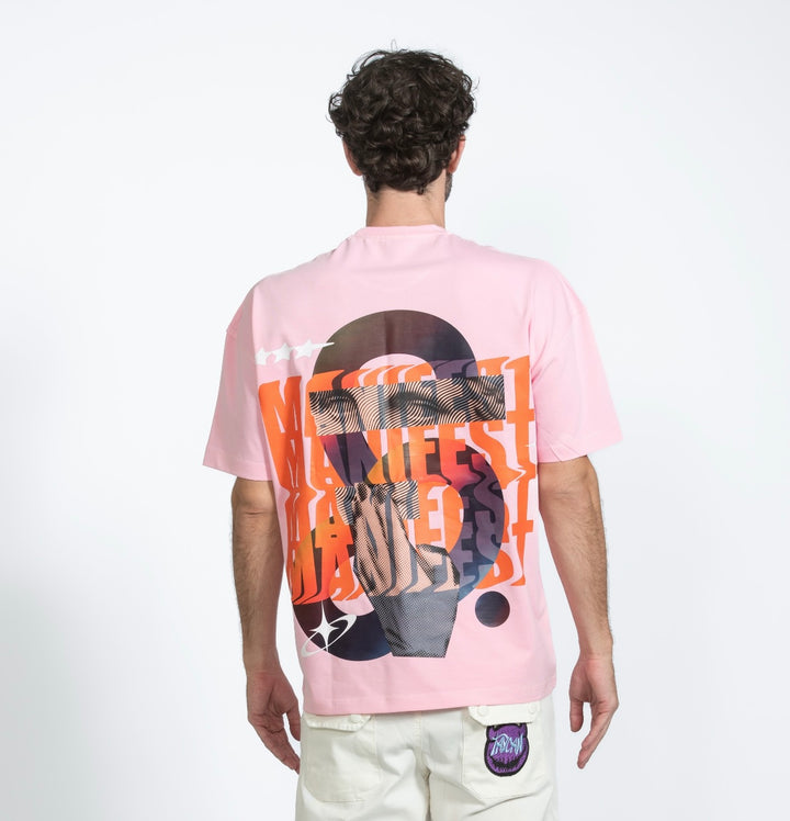 Taycan Pink Star Tee