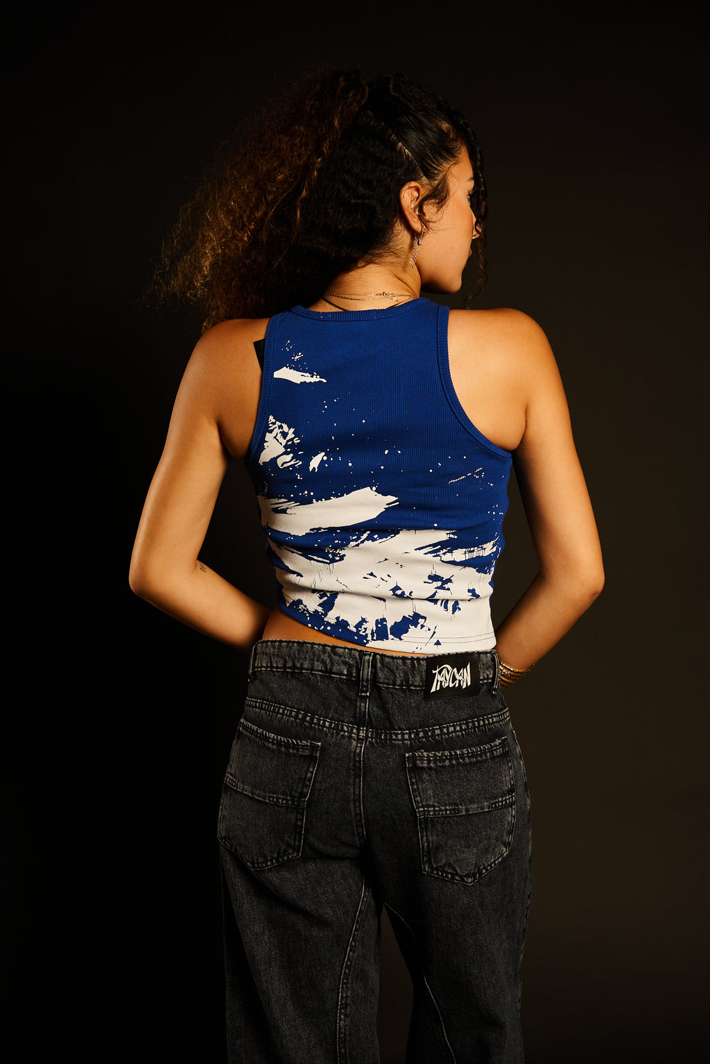 ASYMMETRICAL TOP | BLUE