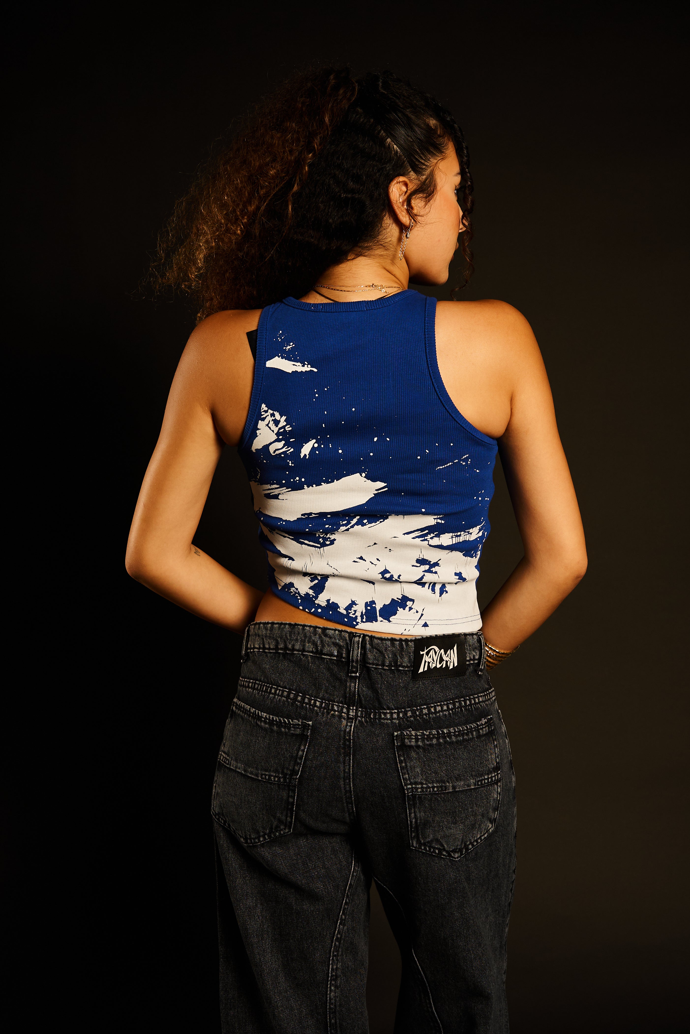 ASYMMETRICAL TOP | BLUE