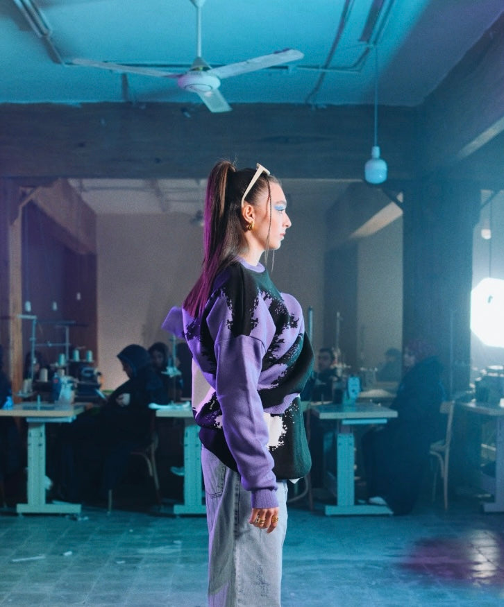 TAYCAN KNIT | PURPLE