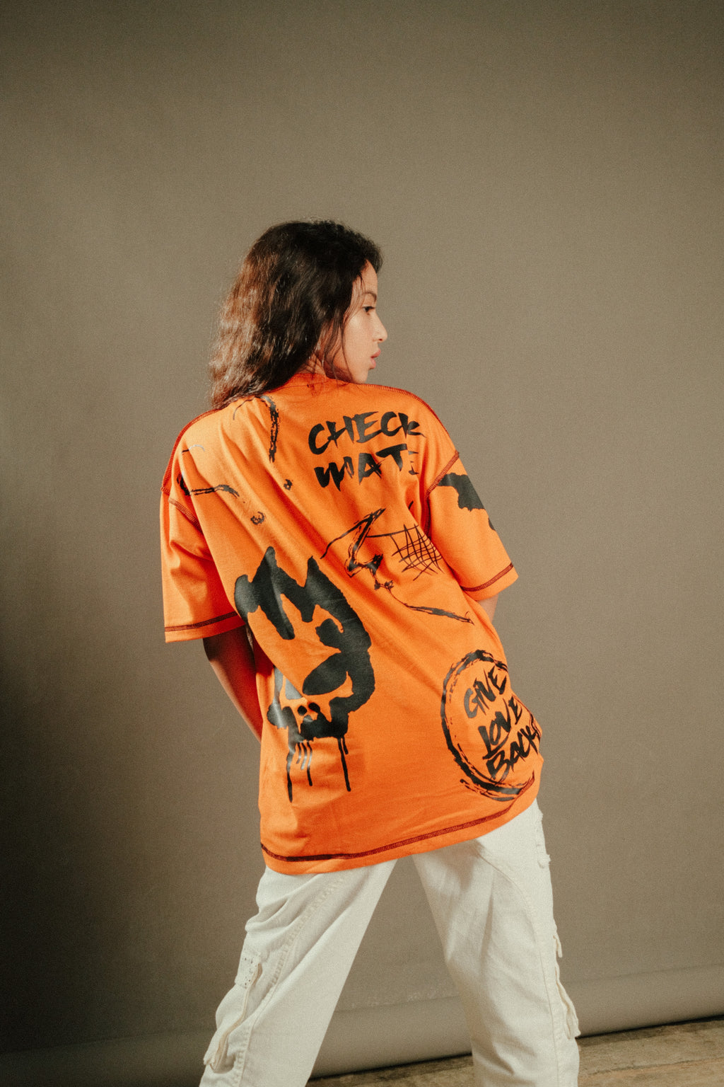 GIVEN LOVE TEE | ORANGE