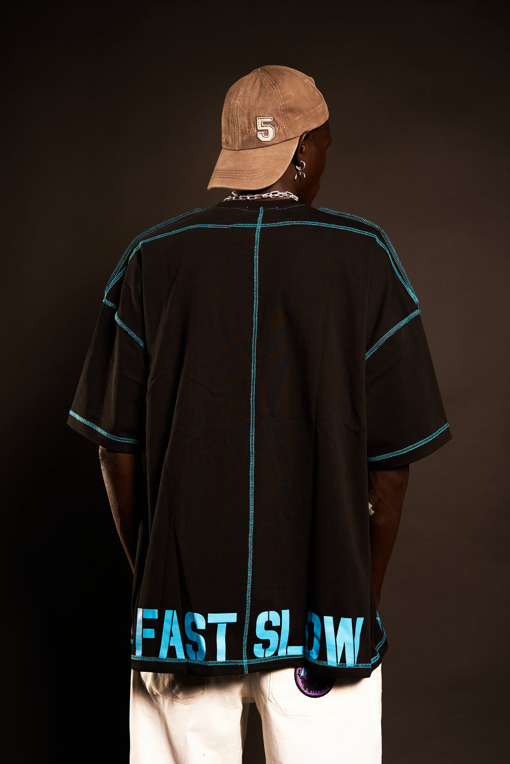 FAST//SLOW TEE | BLACK