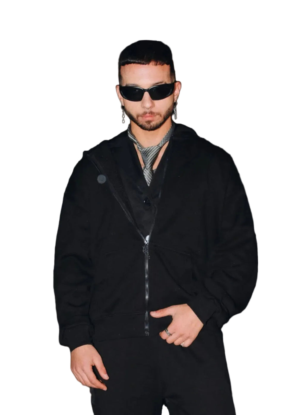 ZIP UP JACKET | BLACK