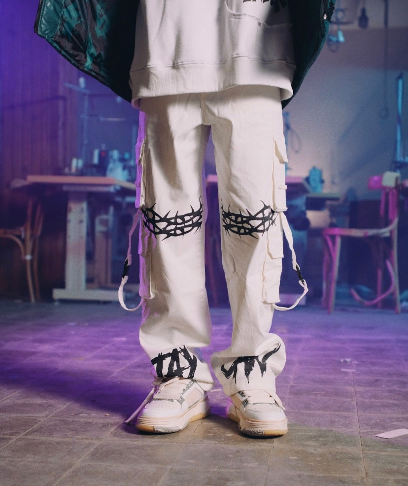 WIREFRAME CARGO | WHITE