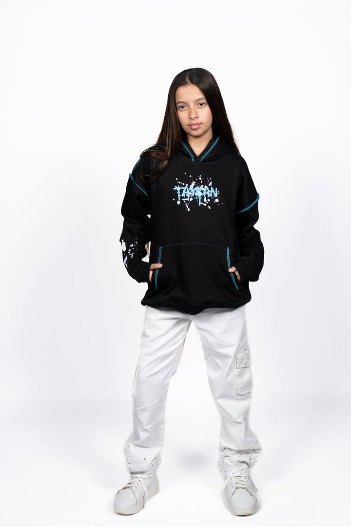BAD BEAR BLACK HOODIE