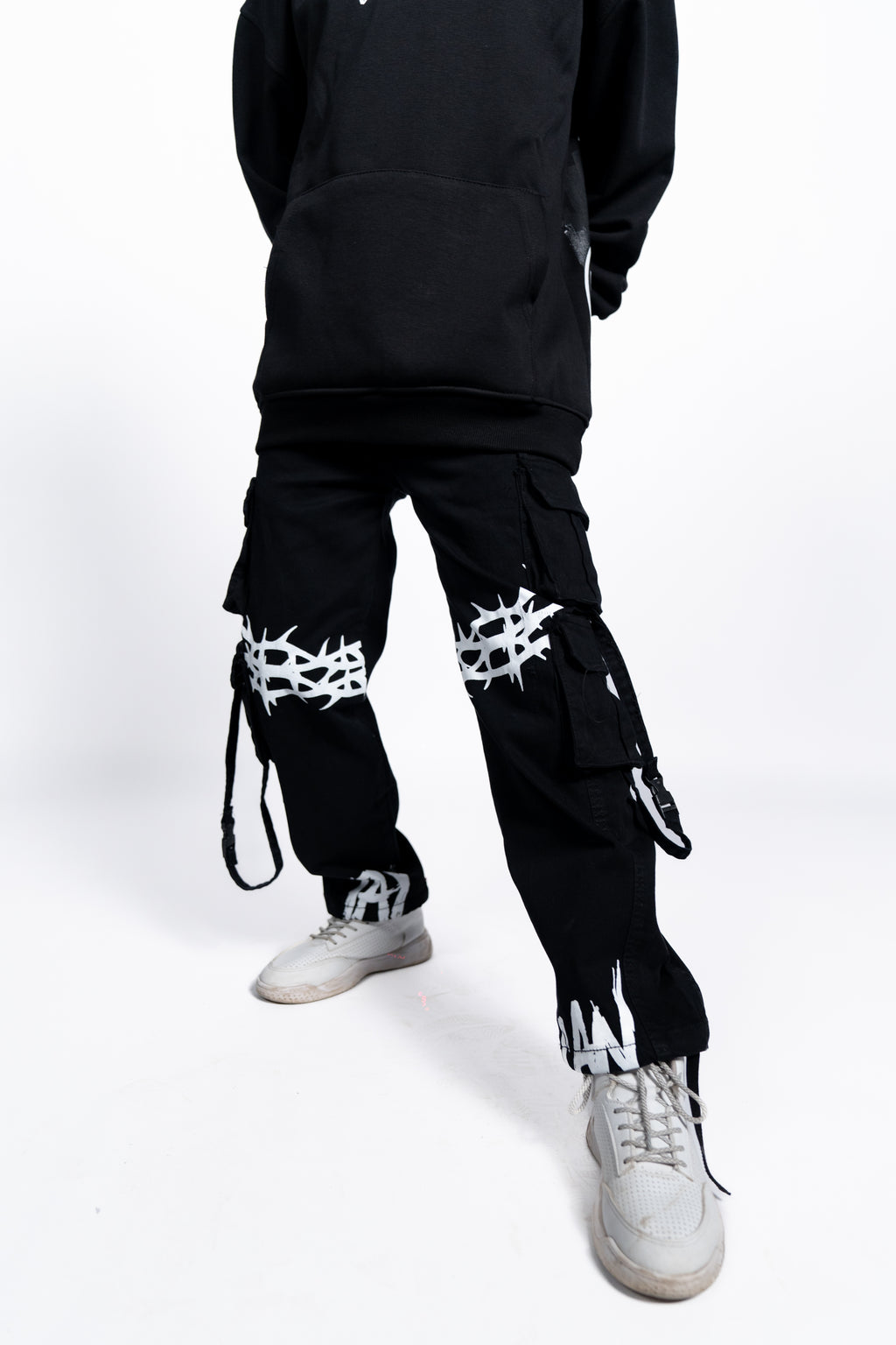 WIREFRAME CARGO KIDS | BLACK