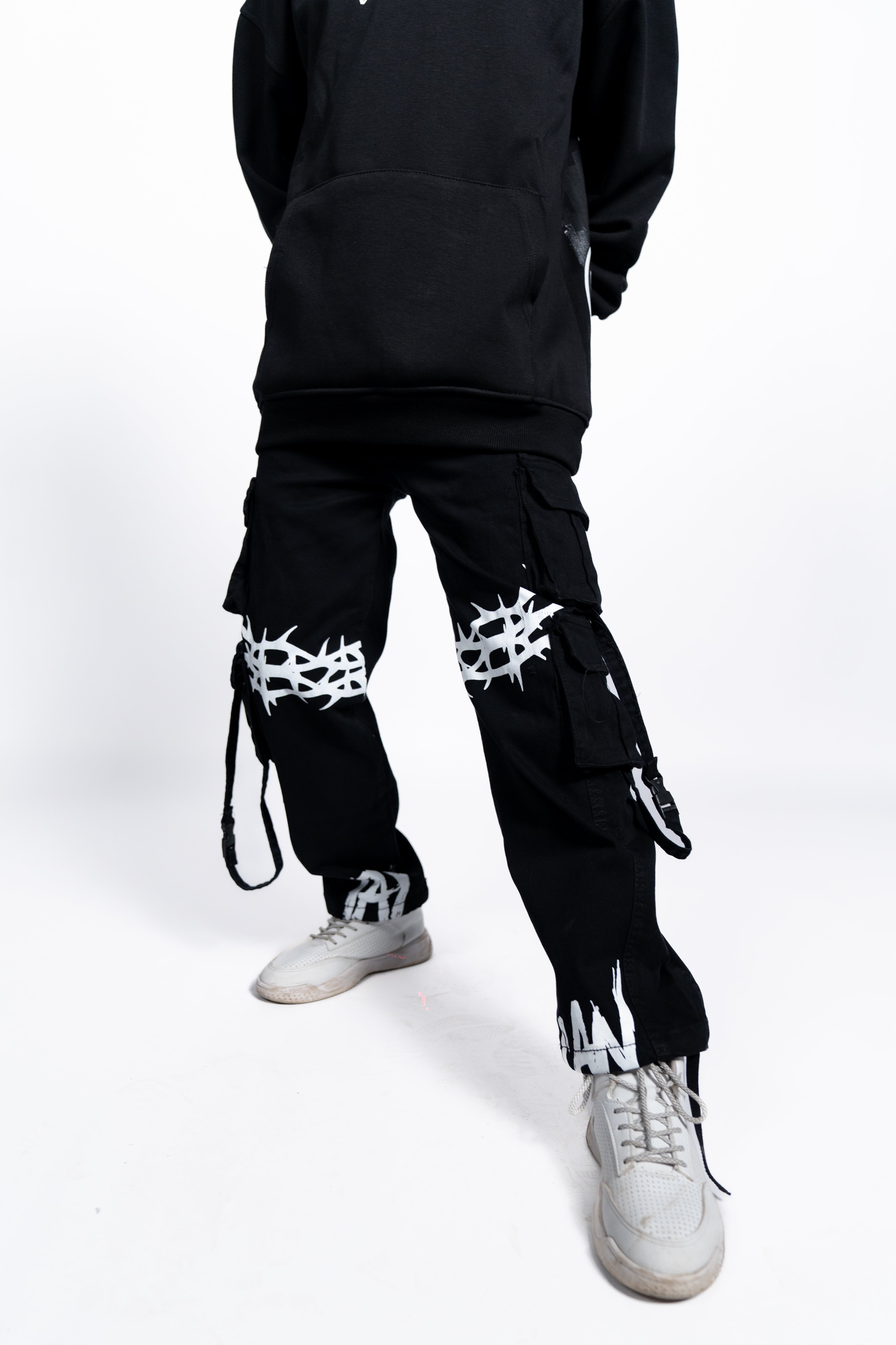 WIREFRAME CARGO KIDS | BLACK