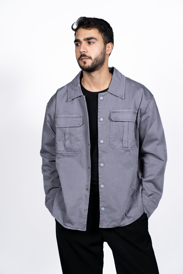 The Essential Jacket Grey