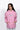 City pink hoodie
