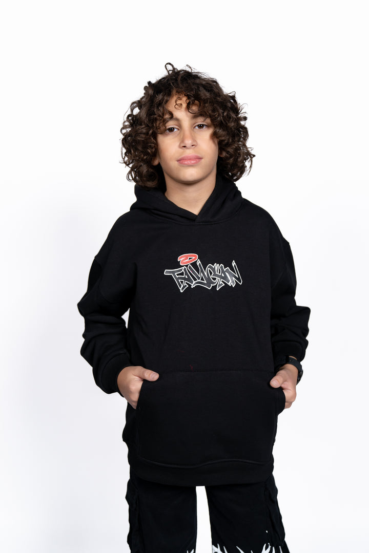 City black hoodie